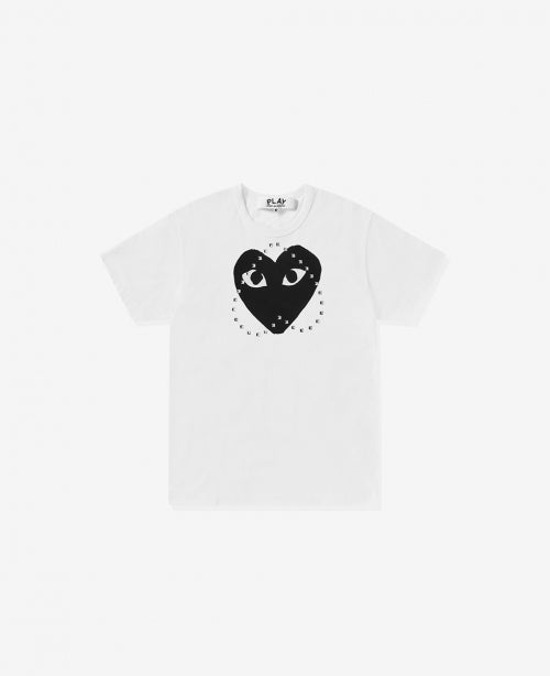 Studded Black Heart T-Shirt