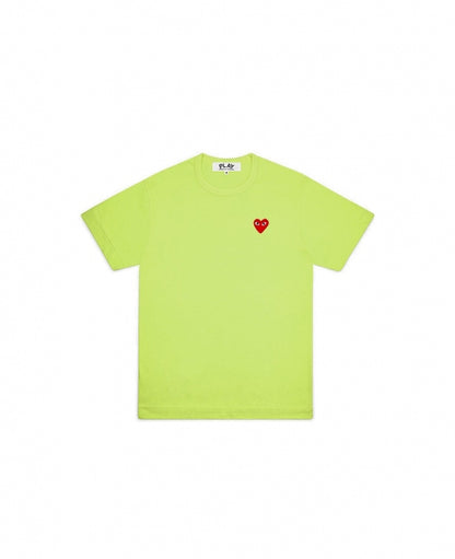 Red Heart Green T-Shirt