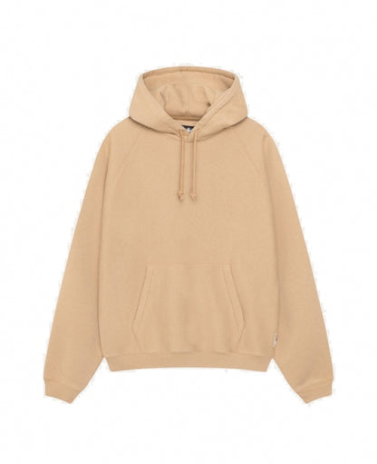 Khaki Raglan Relaxed Hoodie