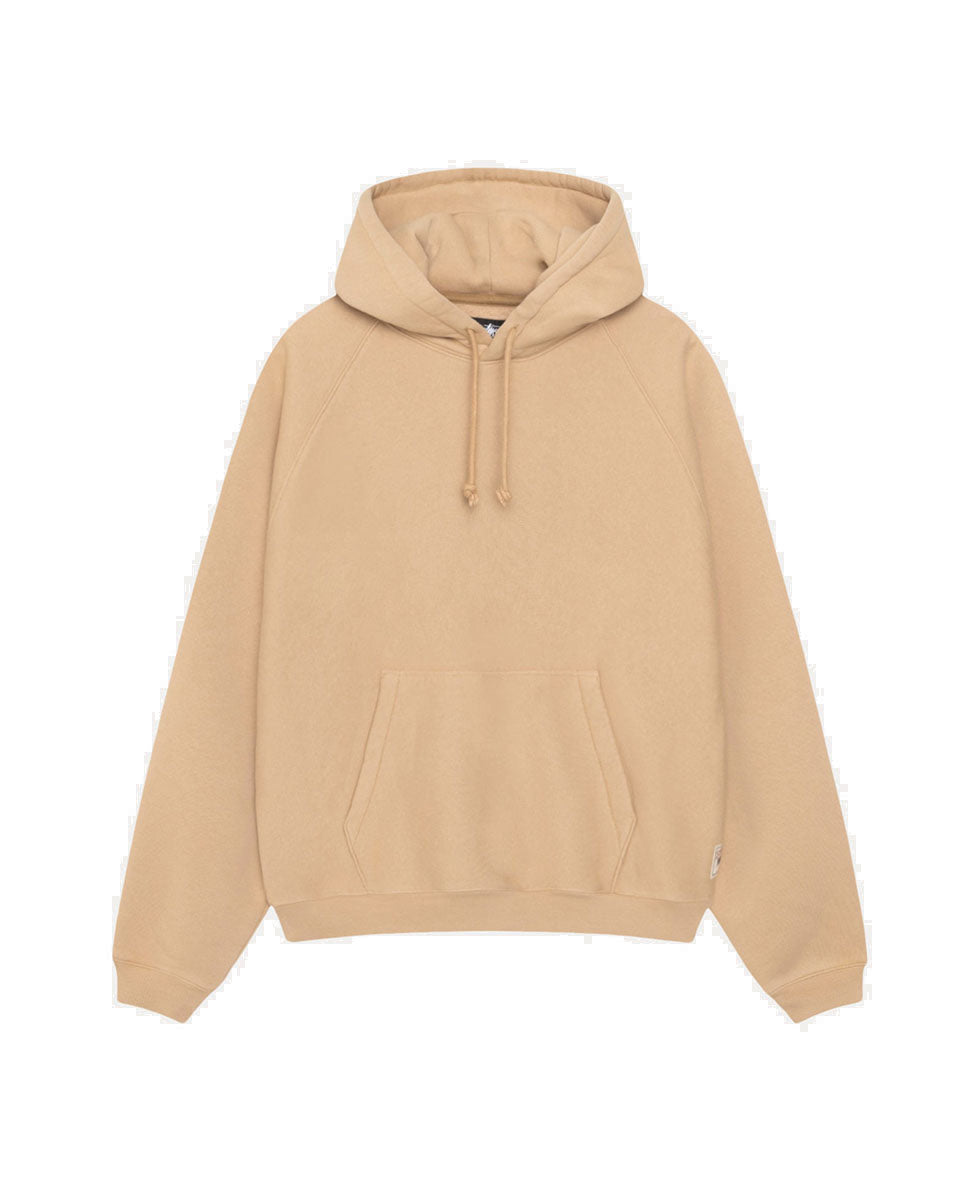 Khaki Raglan Relaxed Hoodie
