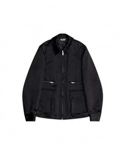 Black Inside Frills Jacket