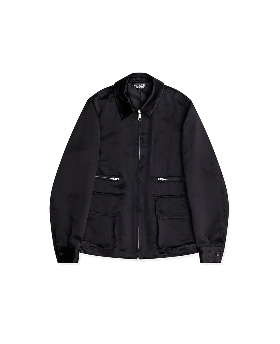 Black Inside Frills Jacket