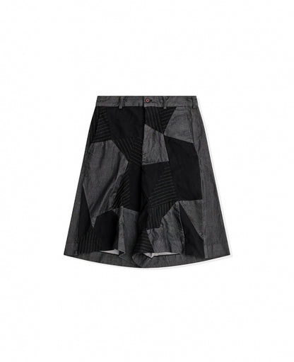 Multi Patchwork Shorts