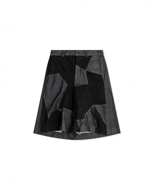 Multi Patchwork Shorts