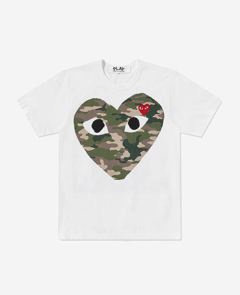 Camo Big Heart T-Shirt