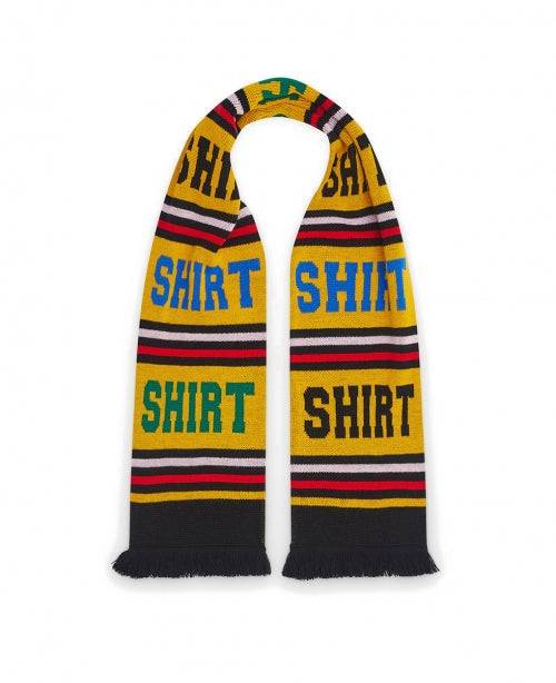 Black Football Scarf