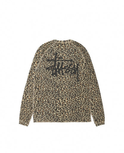 Leopard Raglan Thermal Basic Stock