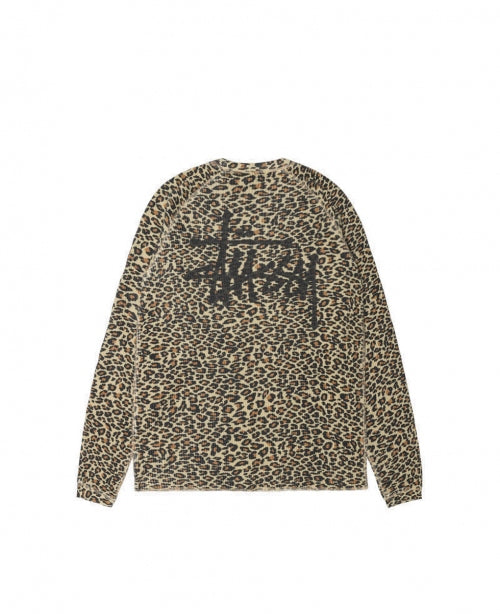Leopard Raglan Thermal Basic Stock