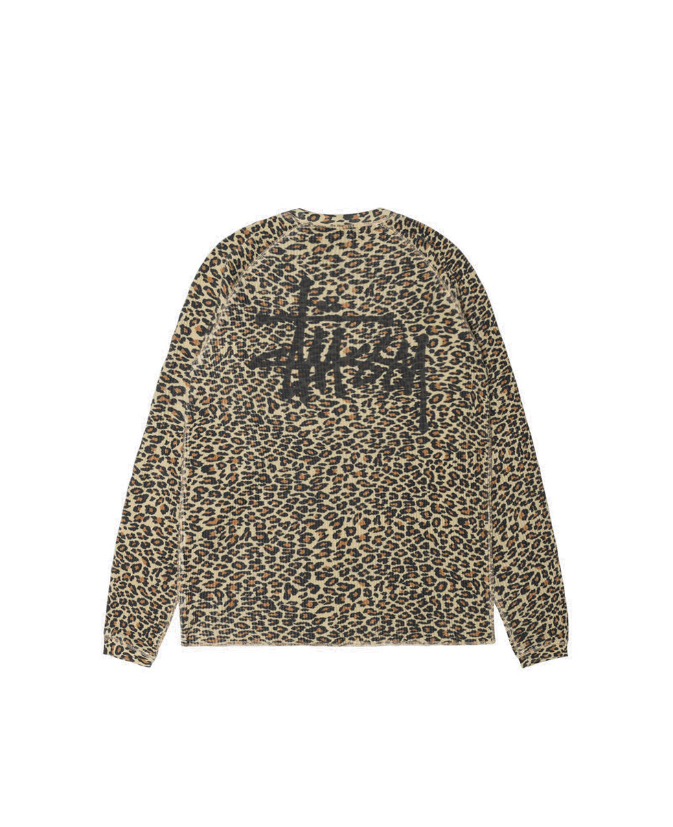 Leopard Raglan Thermal Basic Stock