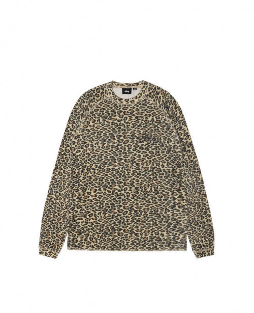 Leopard Raglan Thermal Basic Stock