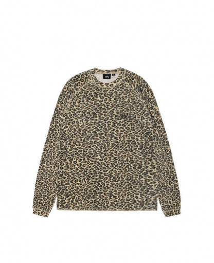 Leopard Raglan Thermal Basic Stock