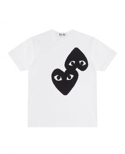 Double Black Heart T-Shirt
