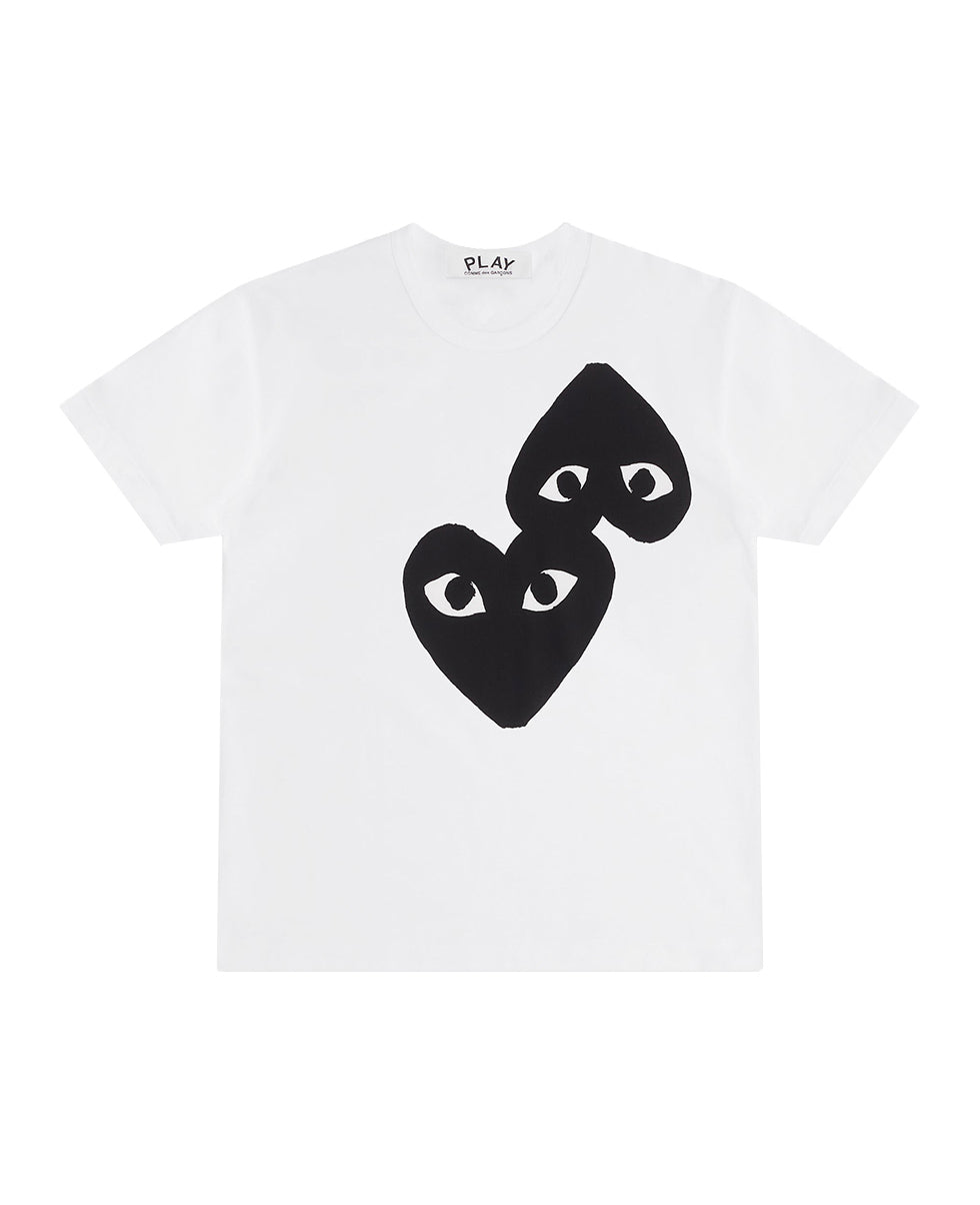 Double Black Heart T-Shirt