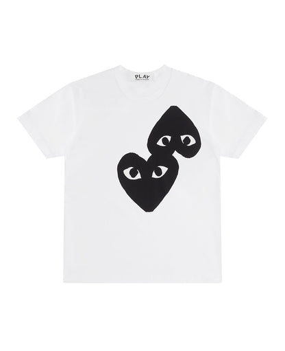 Double Black Heart T-Shirt