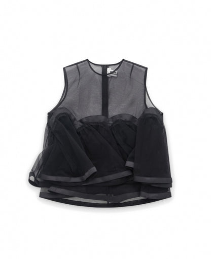 Black Voluminous Top