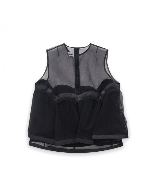 Black Voluminous Top