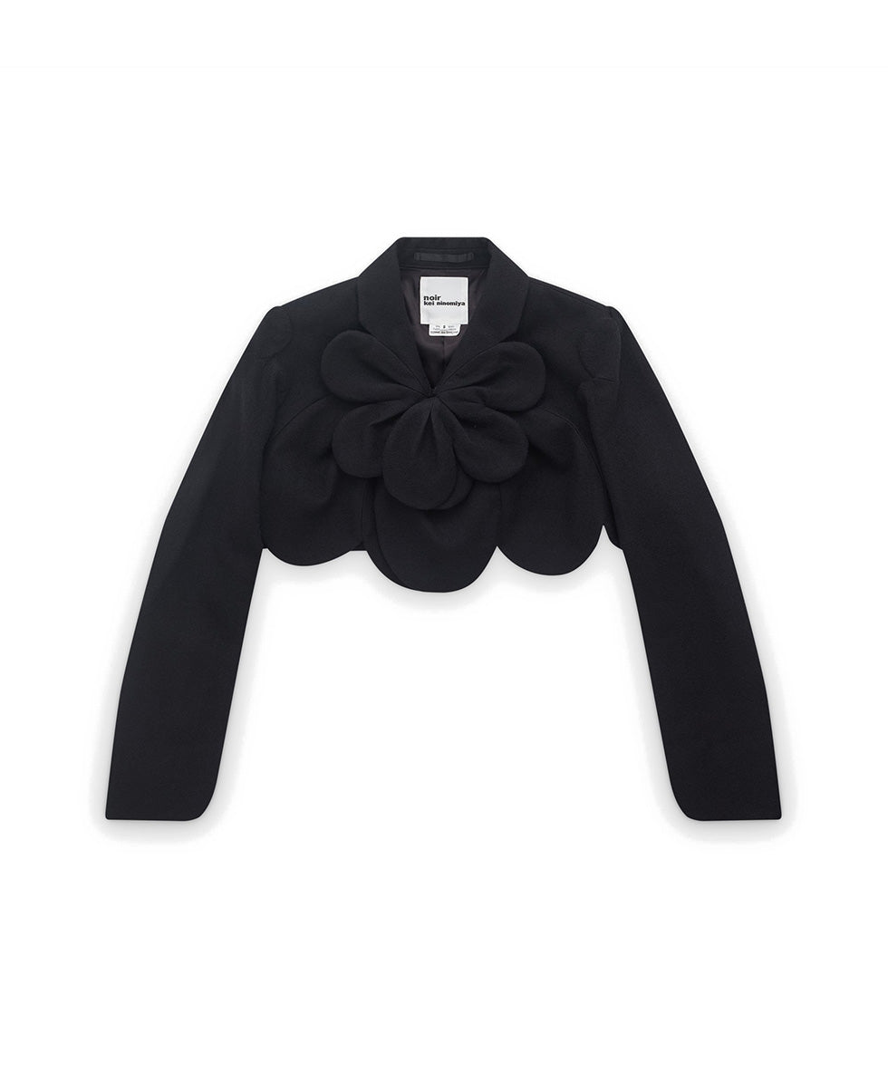 Black Flower Jacket