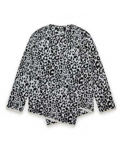 Leopard Asymmetrical Sweater