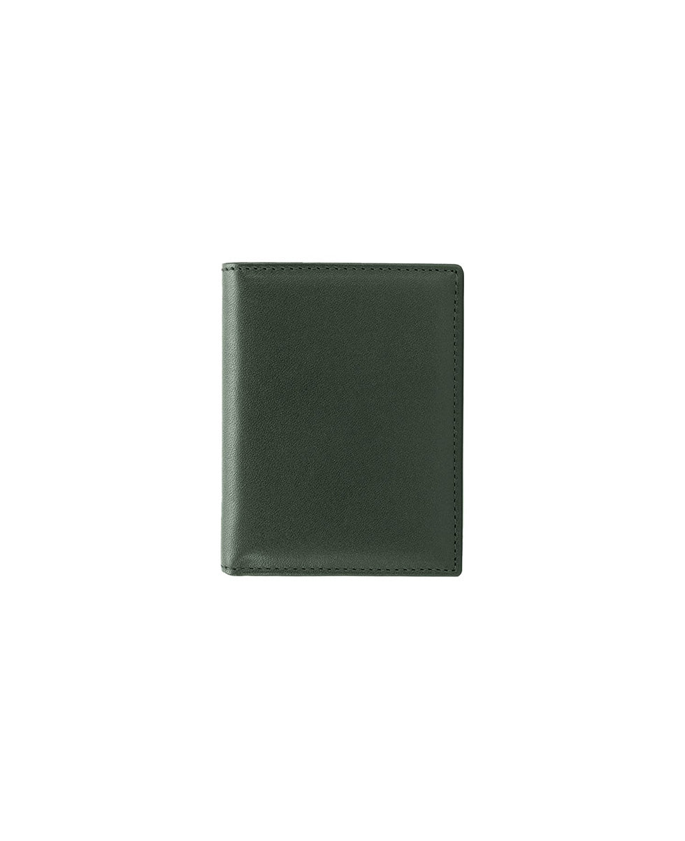 Bottle Green Compact Leather Wallet
