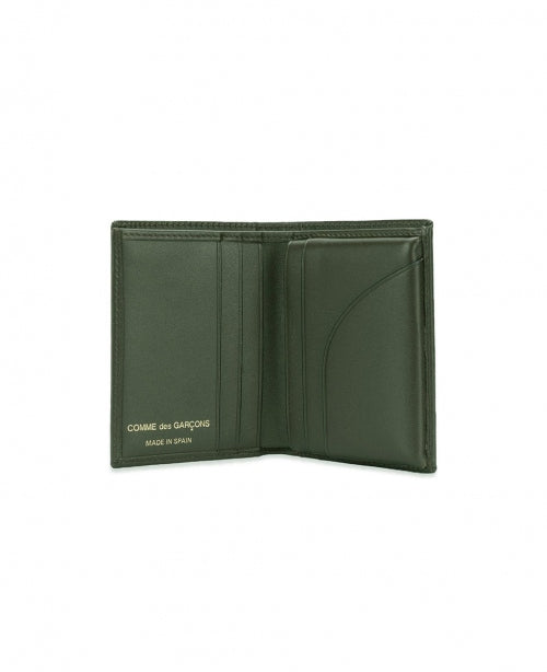Bottle Green Compact Leather Wallet