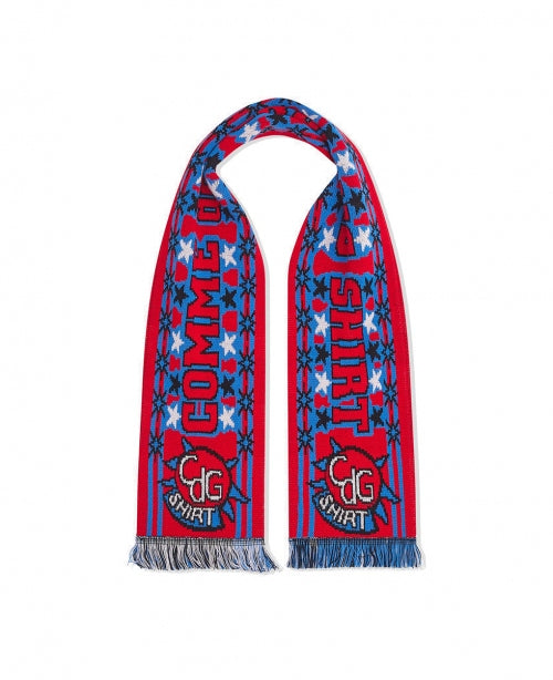 Blue Football Scarf