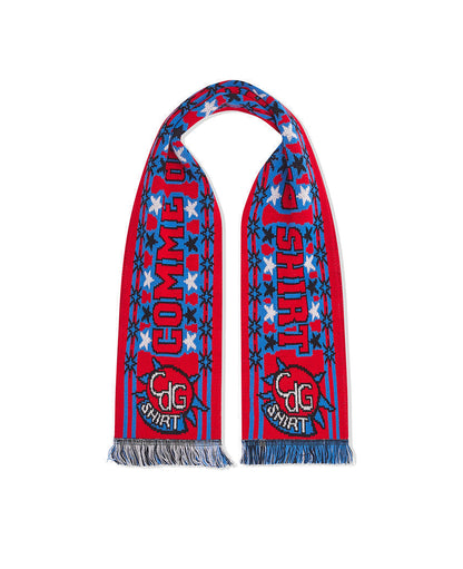 Blue Football Scarf