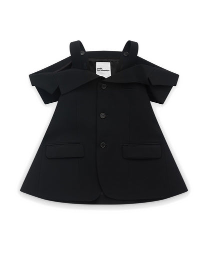 Black Off Shoulders Jacket