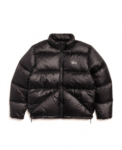 Black Micro Ripstock Down Jacket
