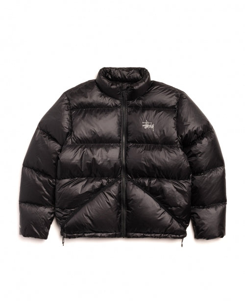 Black Micro Ripstock Down Jacket