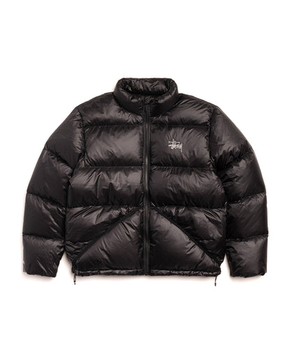 Black Micro Ripstock Down Jacket