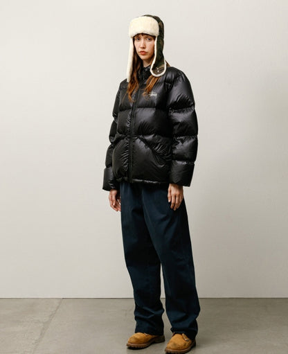 Black Micro Ripstock Down Jacket