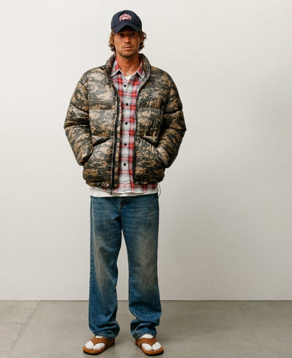 Digi Camo Micro Ripstock Down Jacket