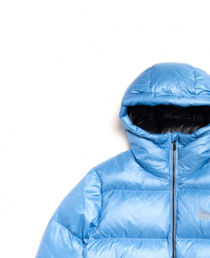 Sky Blue Micro Ripstock Down Parka
