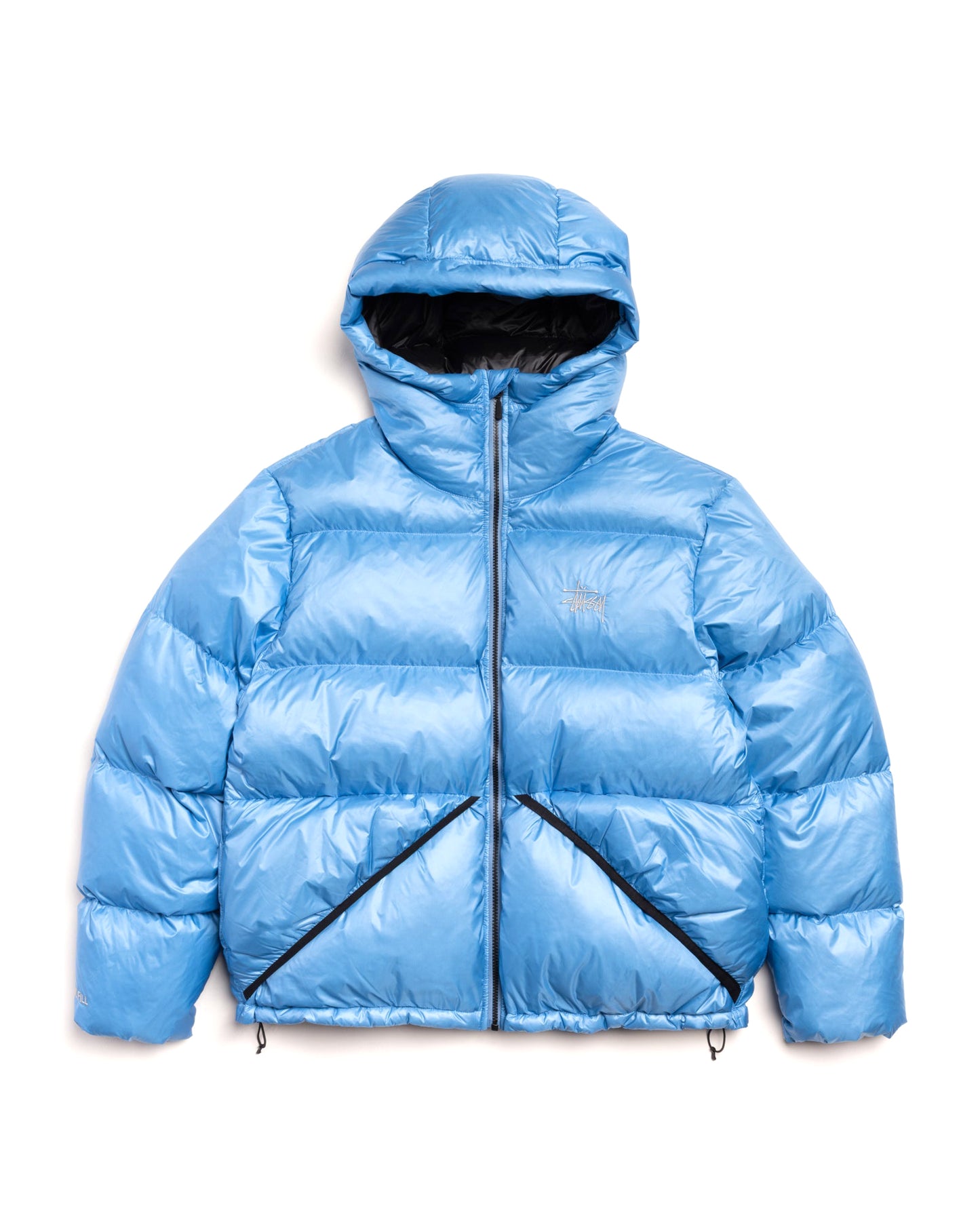 Sky Blue Micro Ripstock Down Parka
