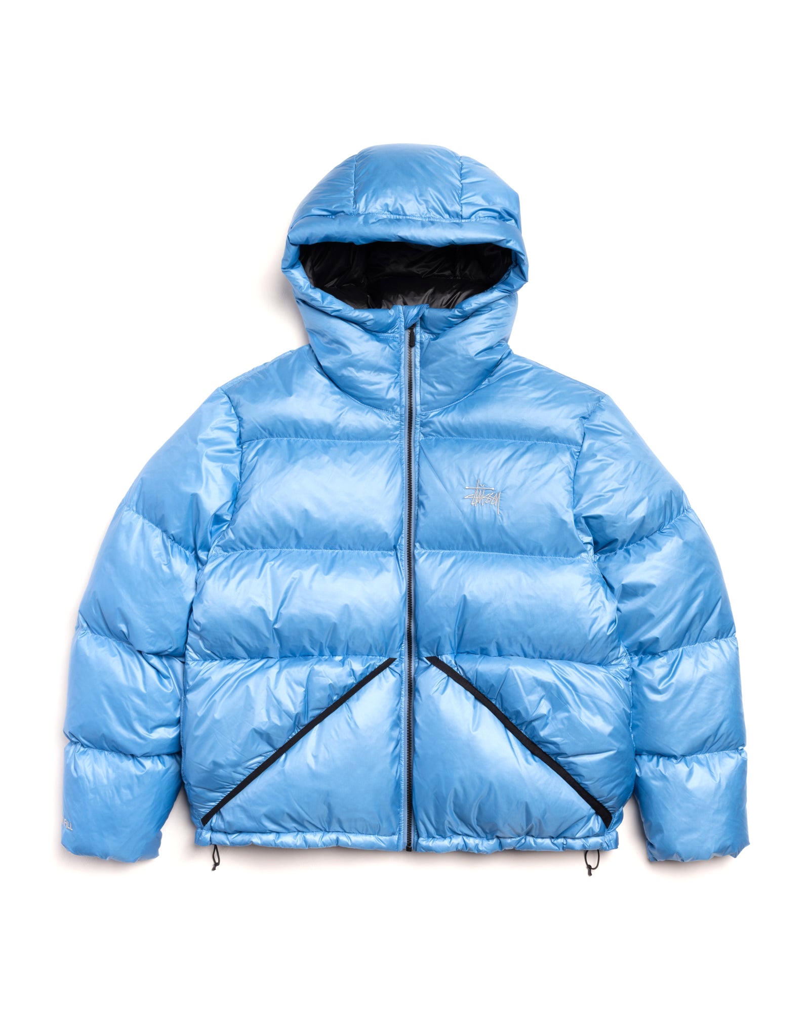 Sky Blue Micro Ripstock Down Parka