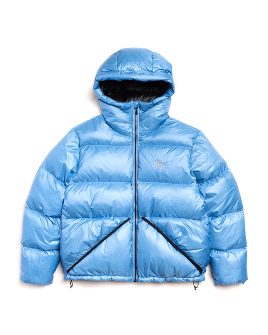 Sky Blue Micro Ripstock Down Parka