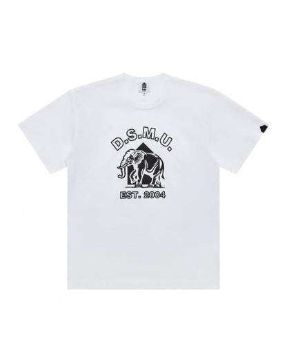 White DSMU Logo T-Shirt
