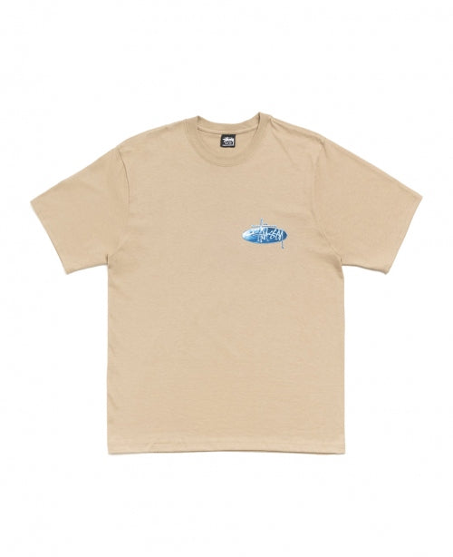 Khaki Wave Oval Tee