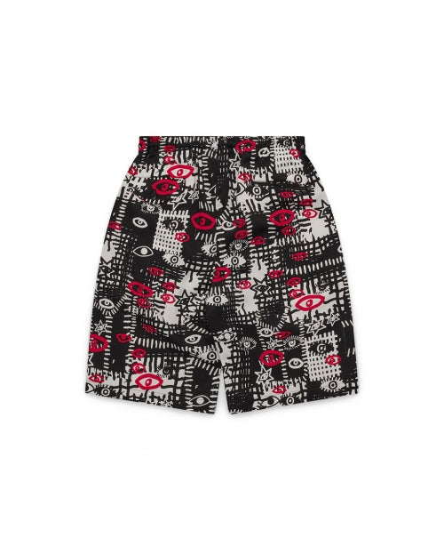 Printed Polyester Shorts