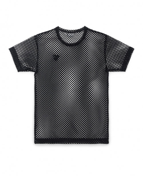 Black Heart Mesh T-Shirt