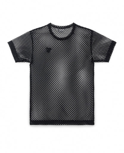 Black Heart Mesh T-Shirt