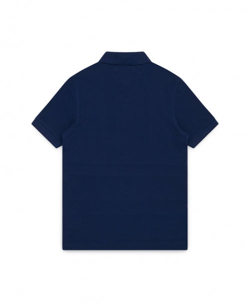 Navy Fred Perry Lines Polo