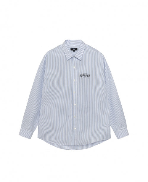 Blue Stripe Logo Shirt