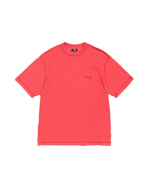 Washed Red Lazy Cotton T-Shirt