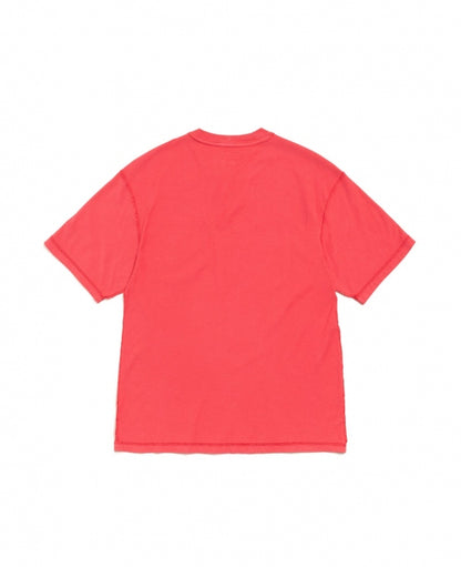 Washed Red Lazy Cotton T-Shirt