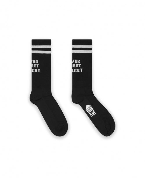 Black Logo Socks