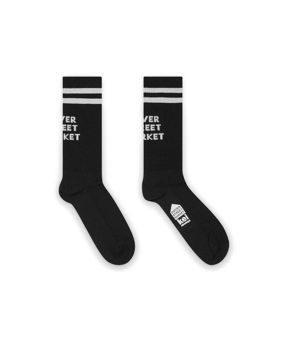 Black Logo Socks