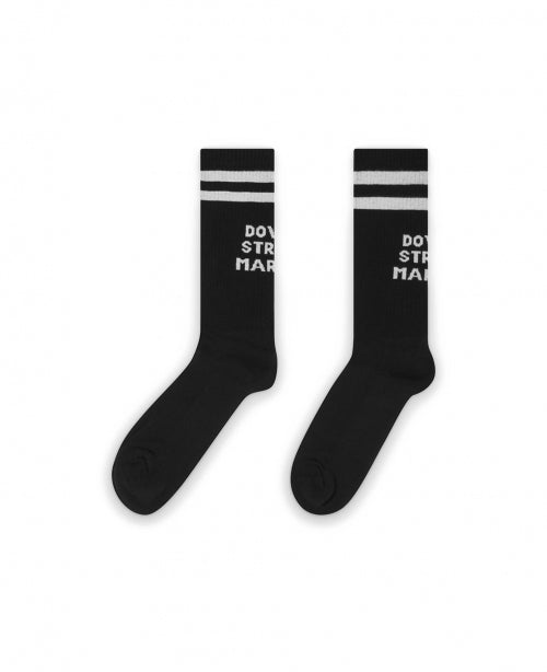 Black Logo Socks