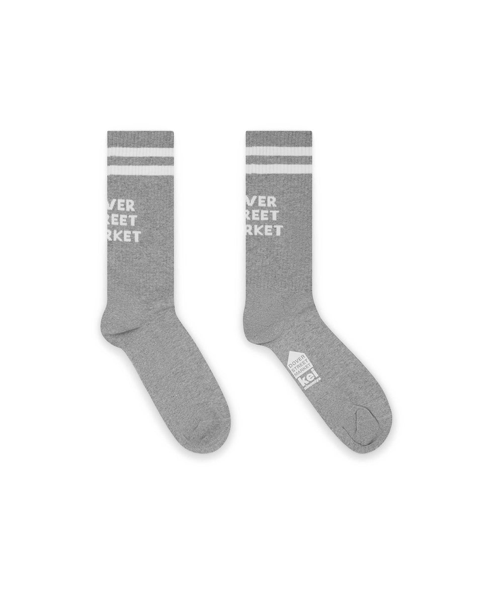 Gray Logo Socks