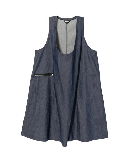 Denim Oversized Long Top